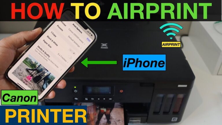 How to Set Up an AirPrint Printer on an iPhone