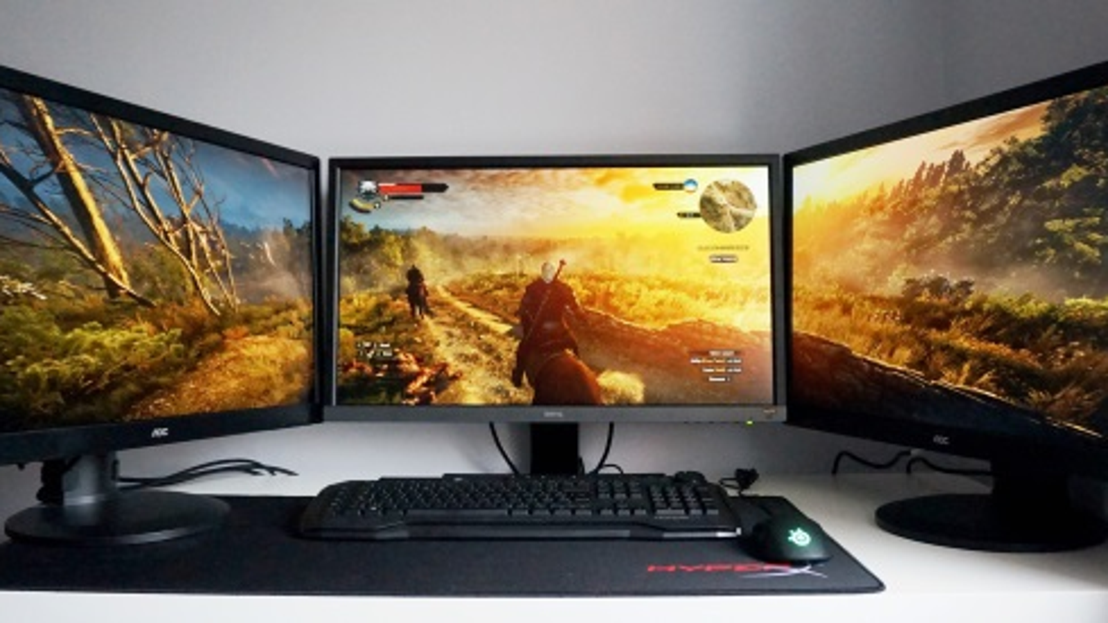 Best 3 monitor gaming setup