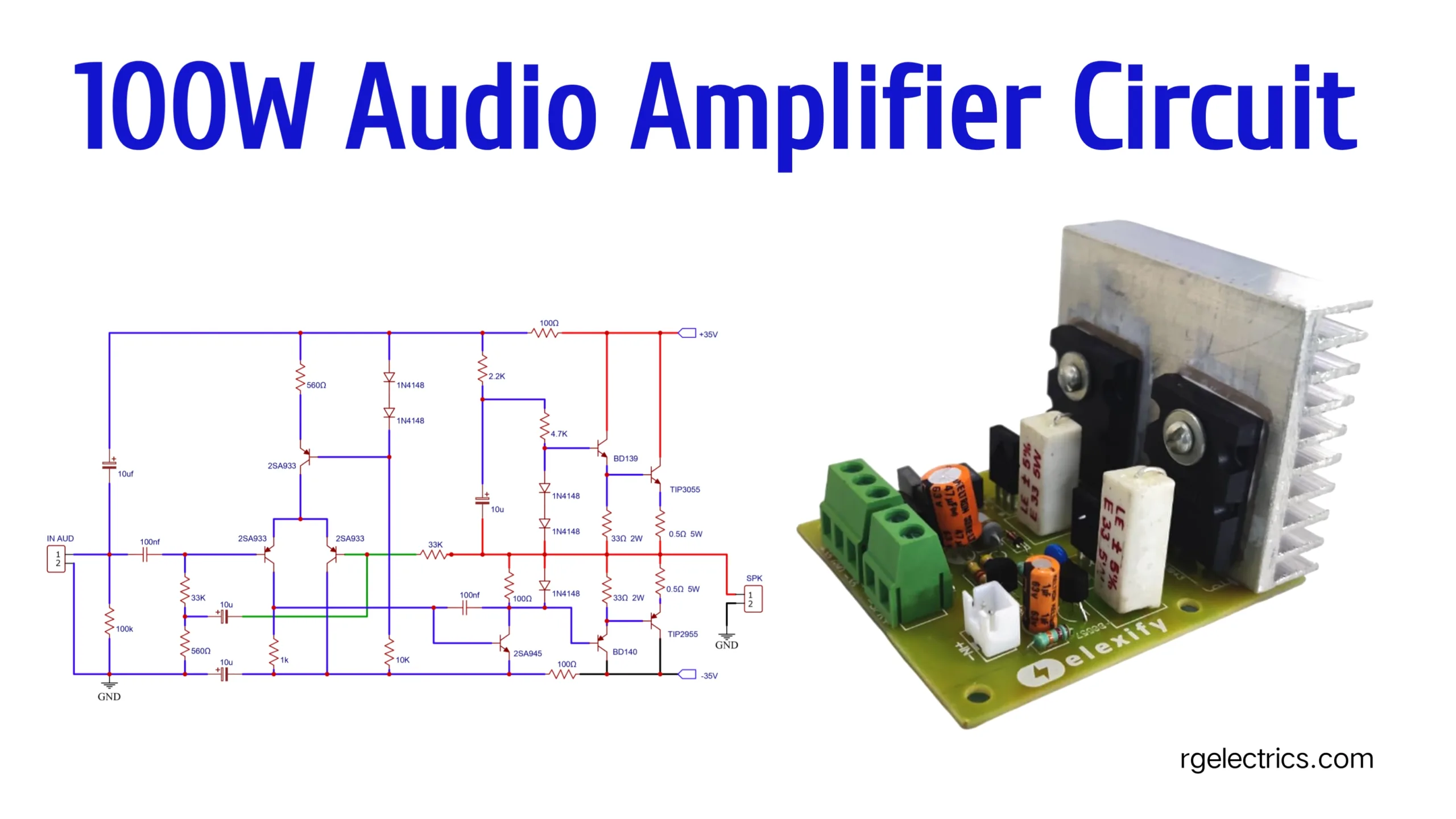 Best audio amplifier circuit