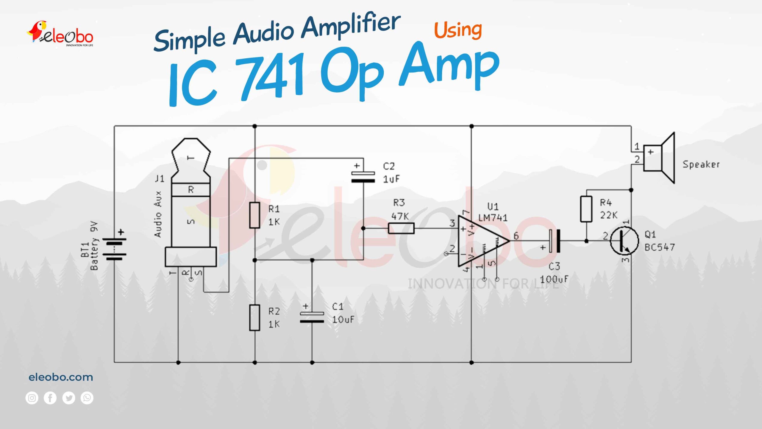 Best audio amplifier circuit
