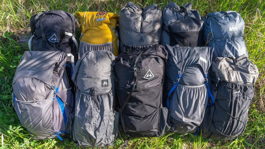 Best backpack sizes for hiking