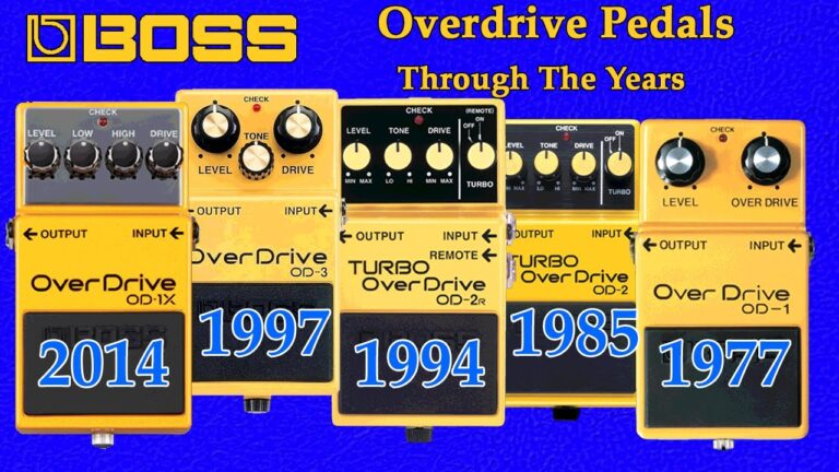 9 Best Boss Overdrive Pedals (2026)
