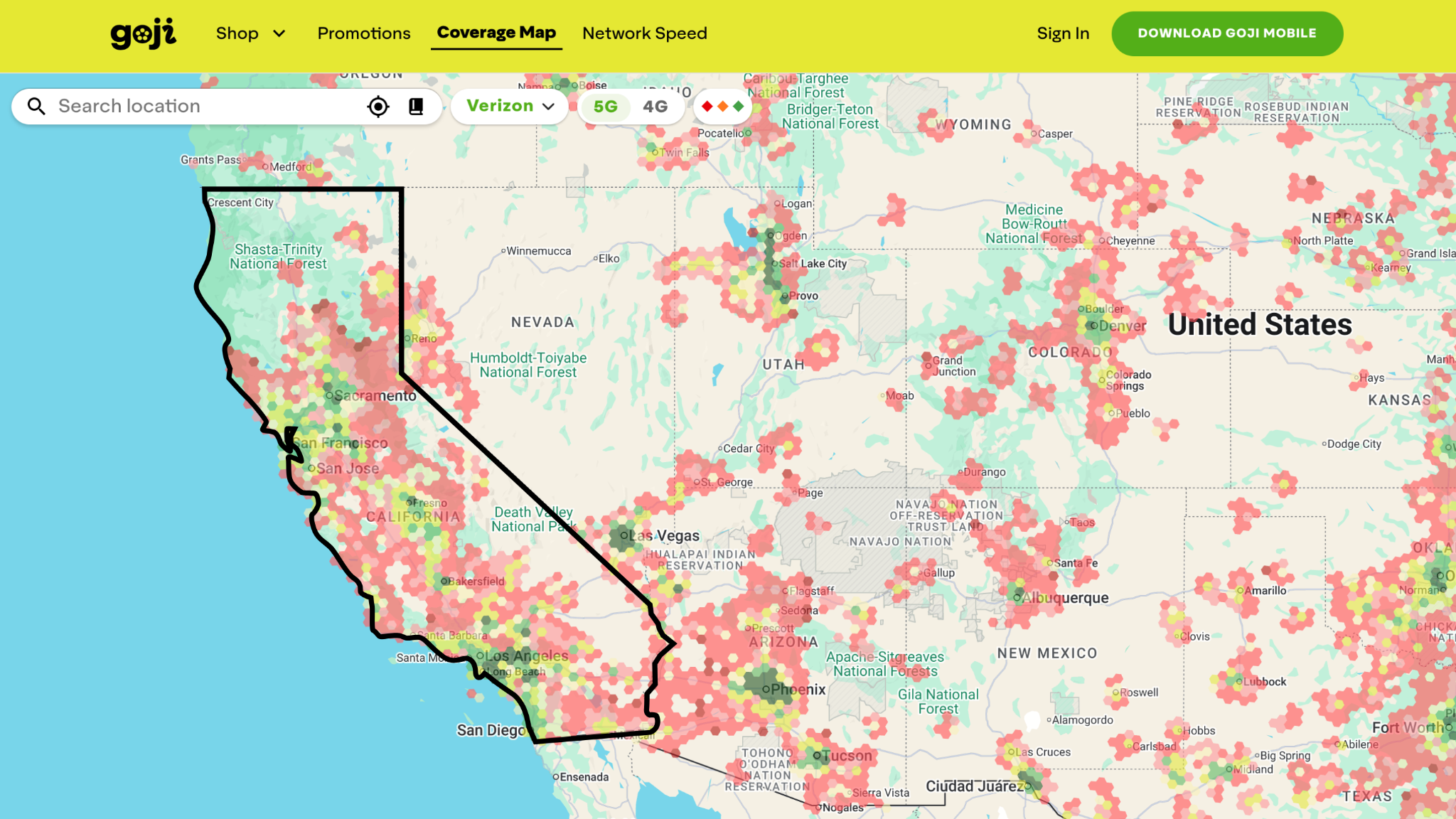 Best cell phone coverage