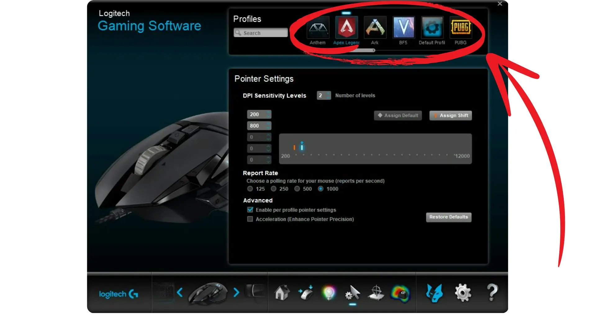 Best dpi for gaming