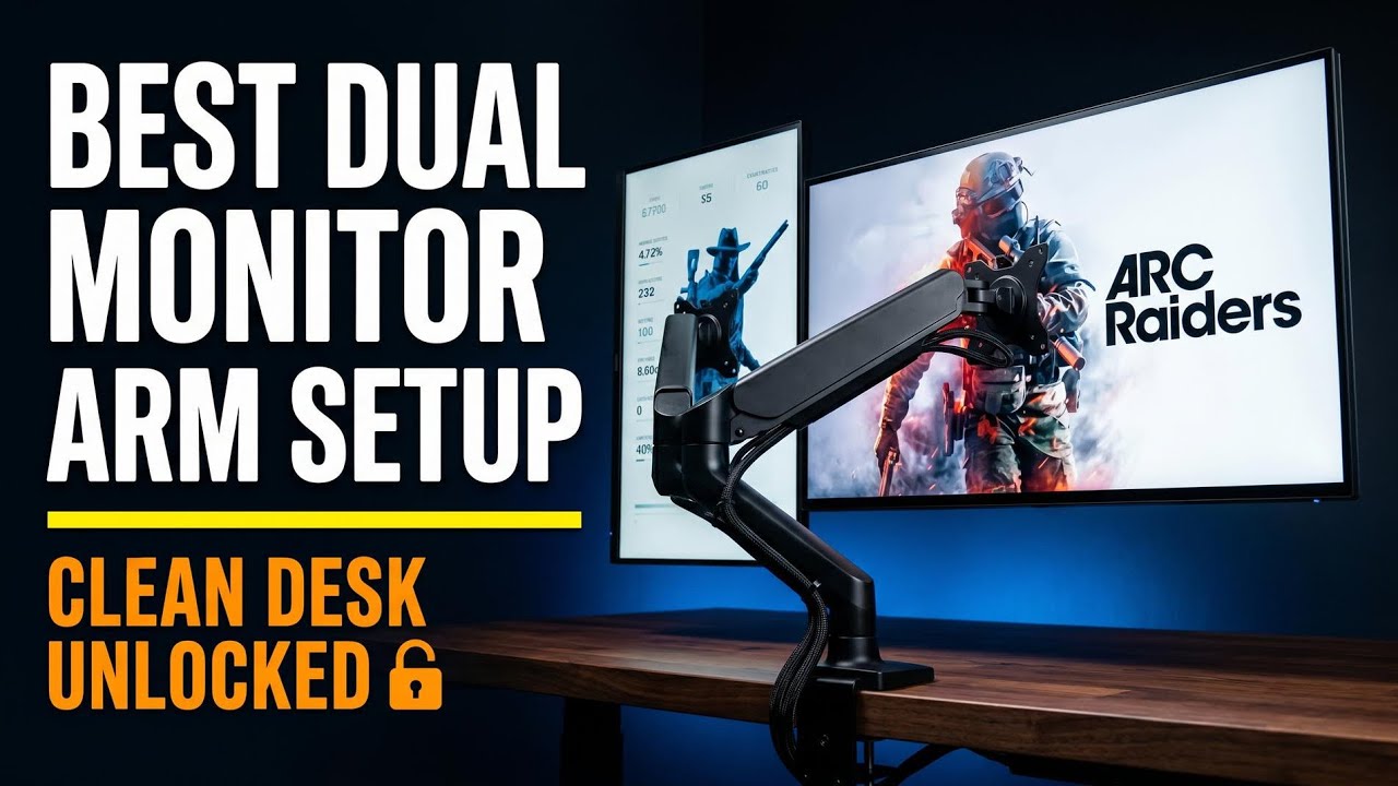 Best dual monitor arms