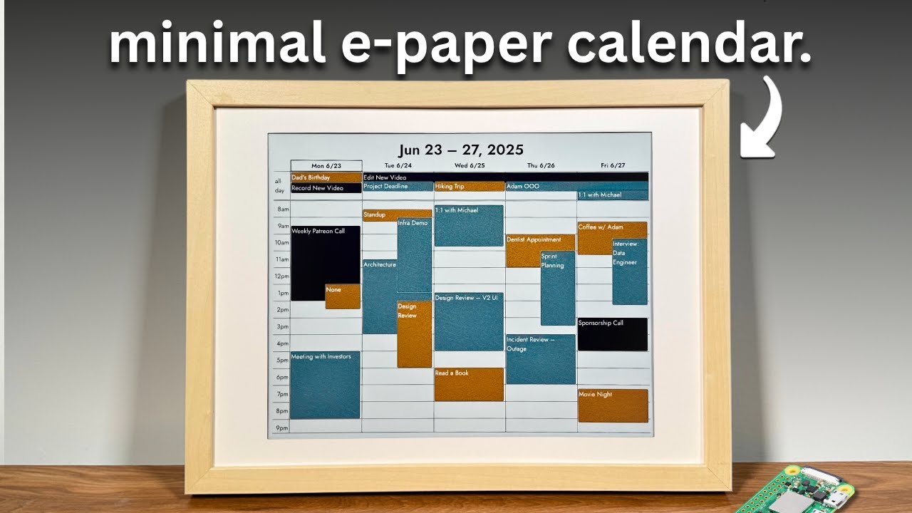 Best electronic calendar