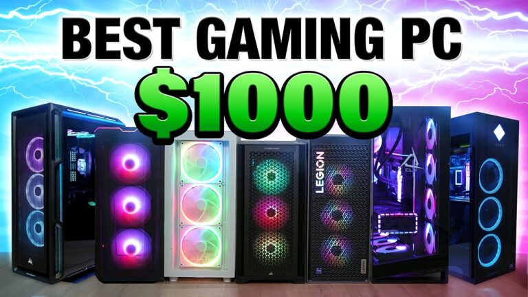 9 Best Gaming PC Under 1000 (2026)