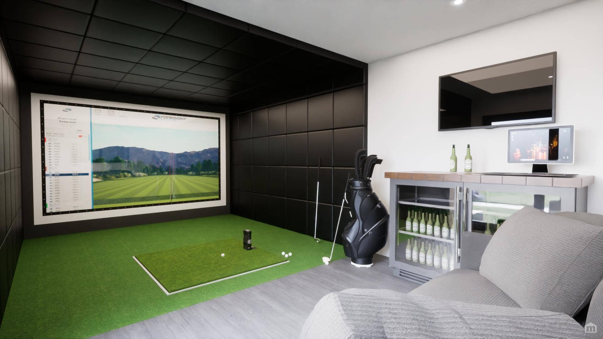 Best golf simulator rooms