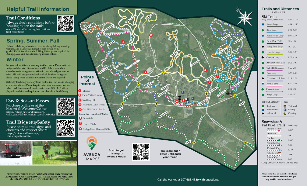 Best hiking trail maps