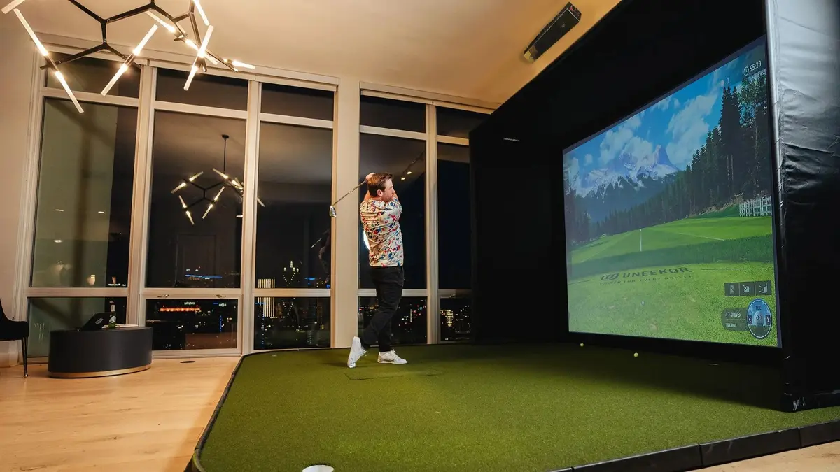 Best inexpensive home golf simulators