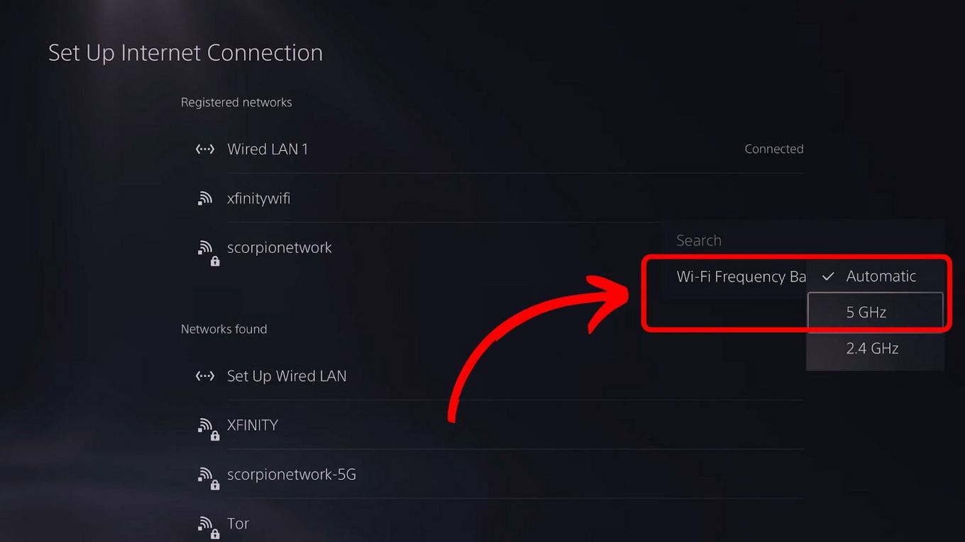 Best internet speed for ps5