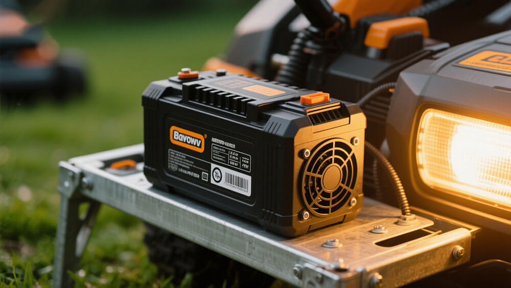 How to choose best lawn mower battery