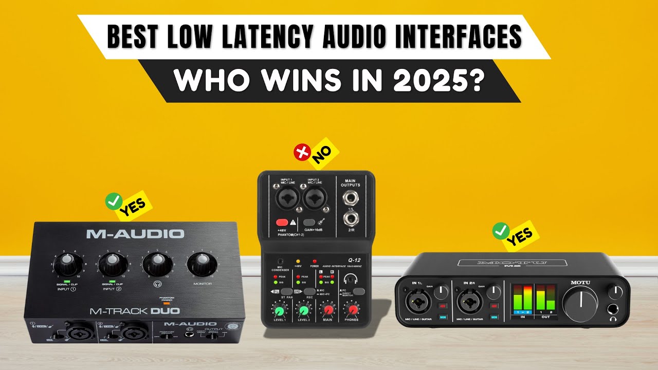 Best low latency audio interface