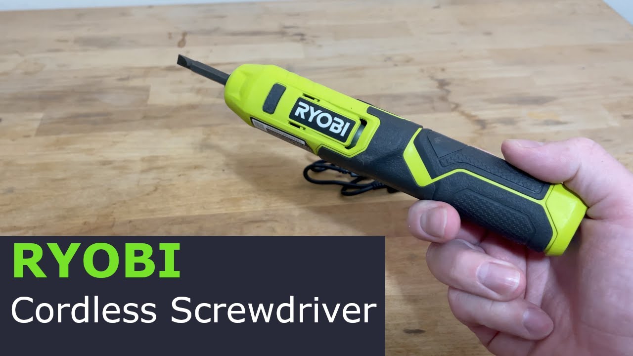 Best rated cordless screwdriver