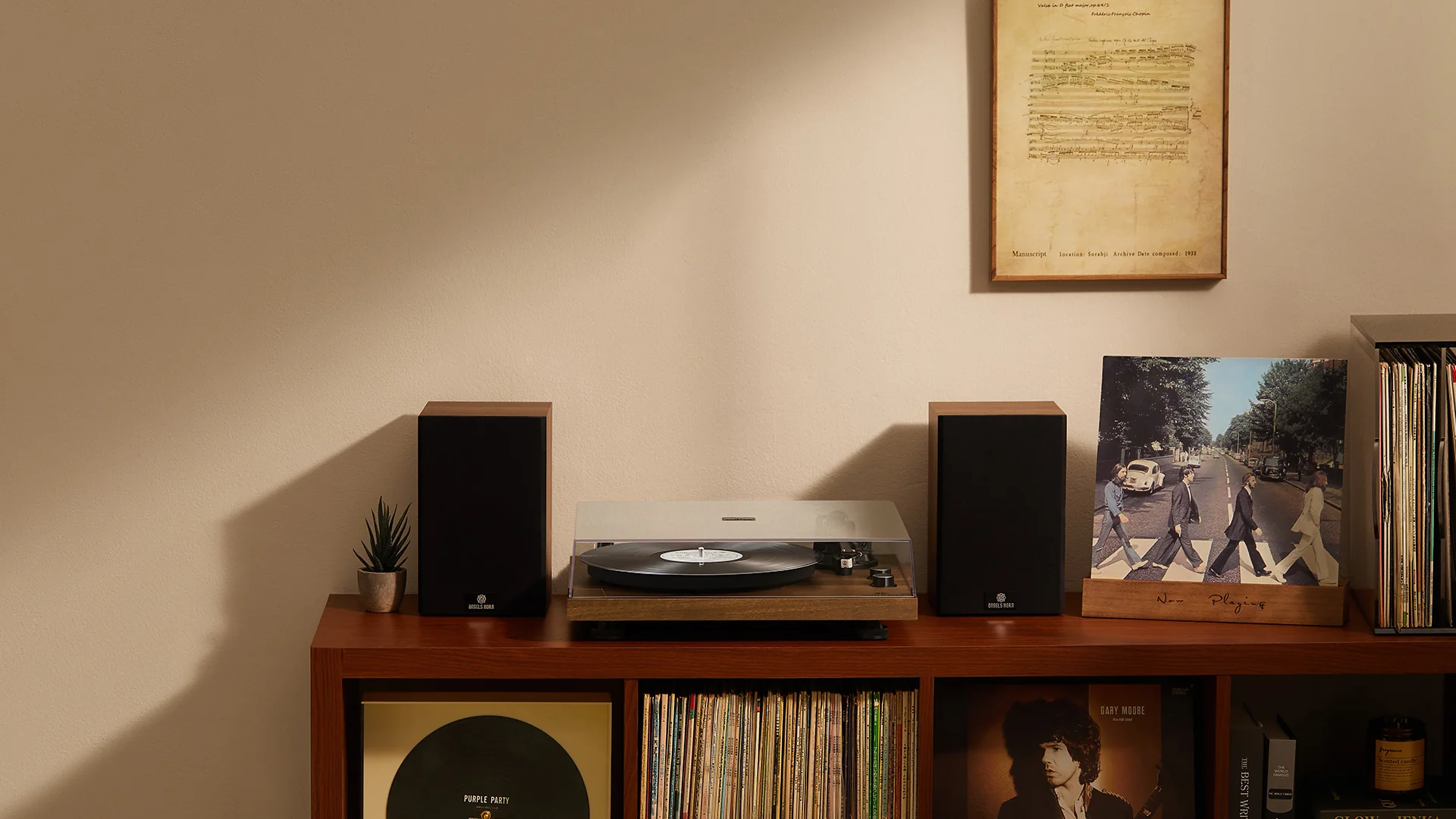 Best record player with speakers