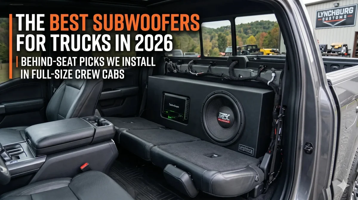 How to choose sound systems for trucks