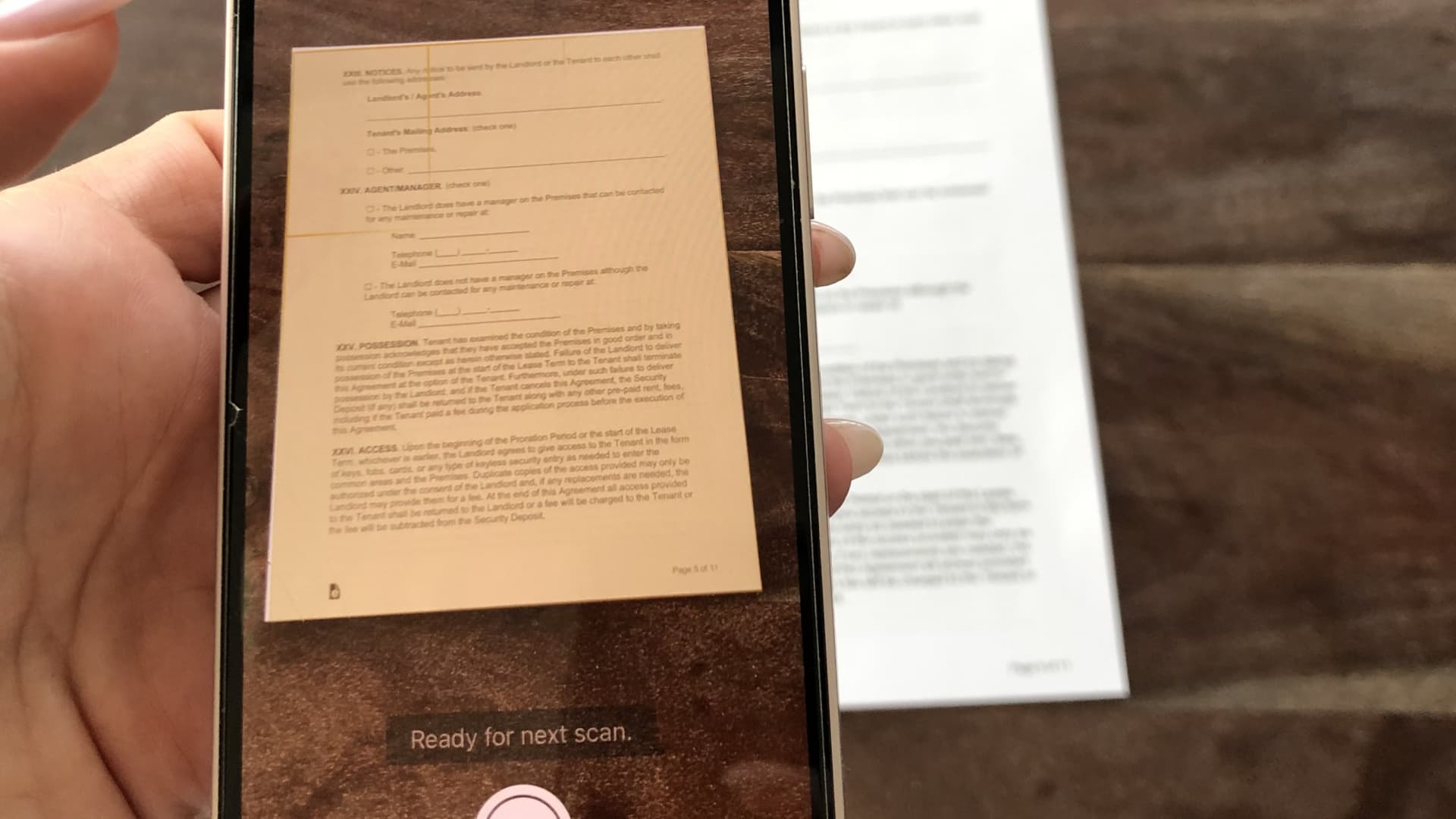 Best way to scan documents