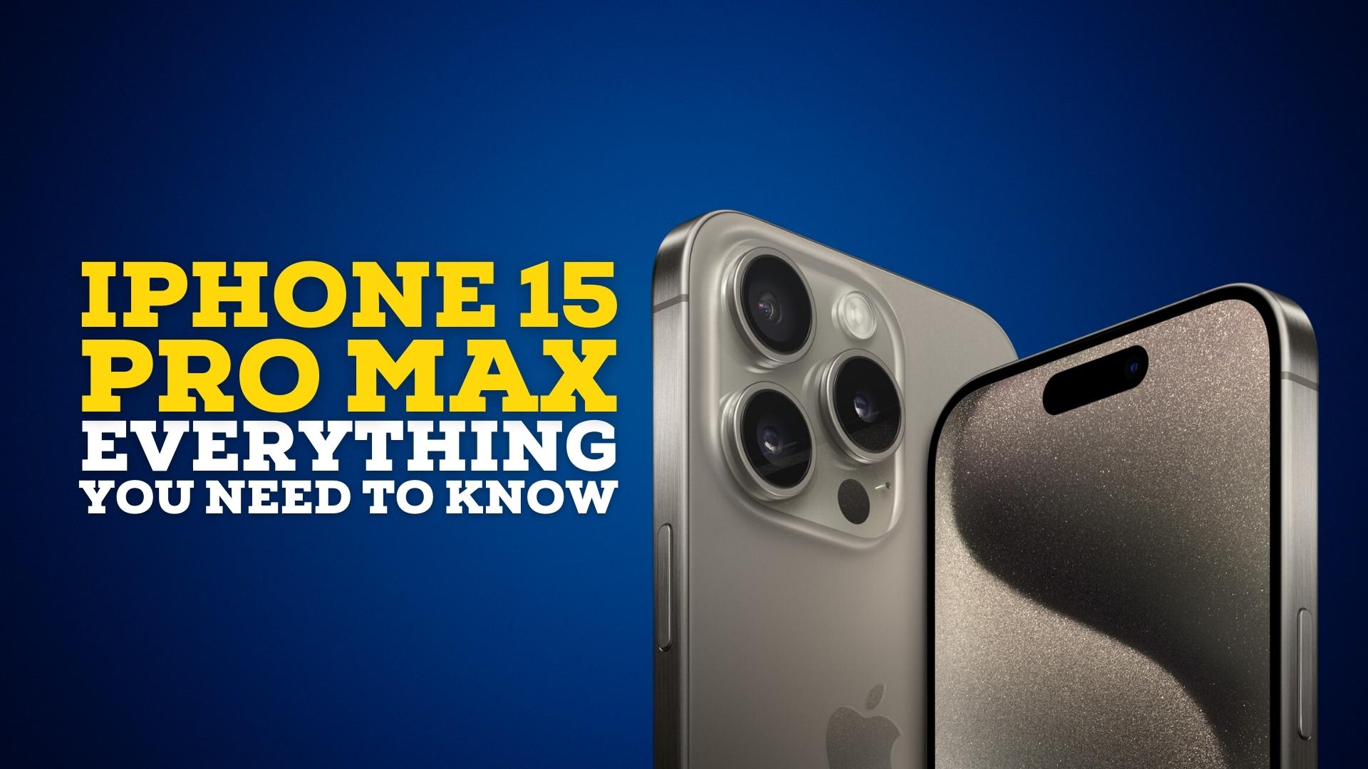 How to Check the Specs on Your Own Phone: iphone 15 pro max specs