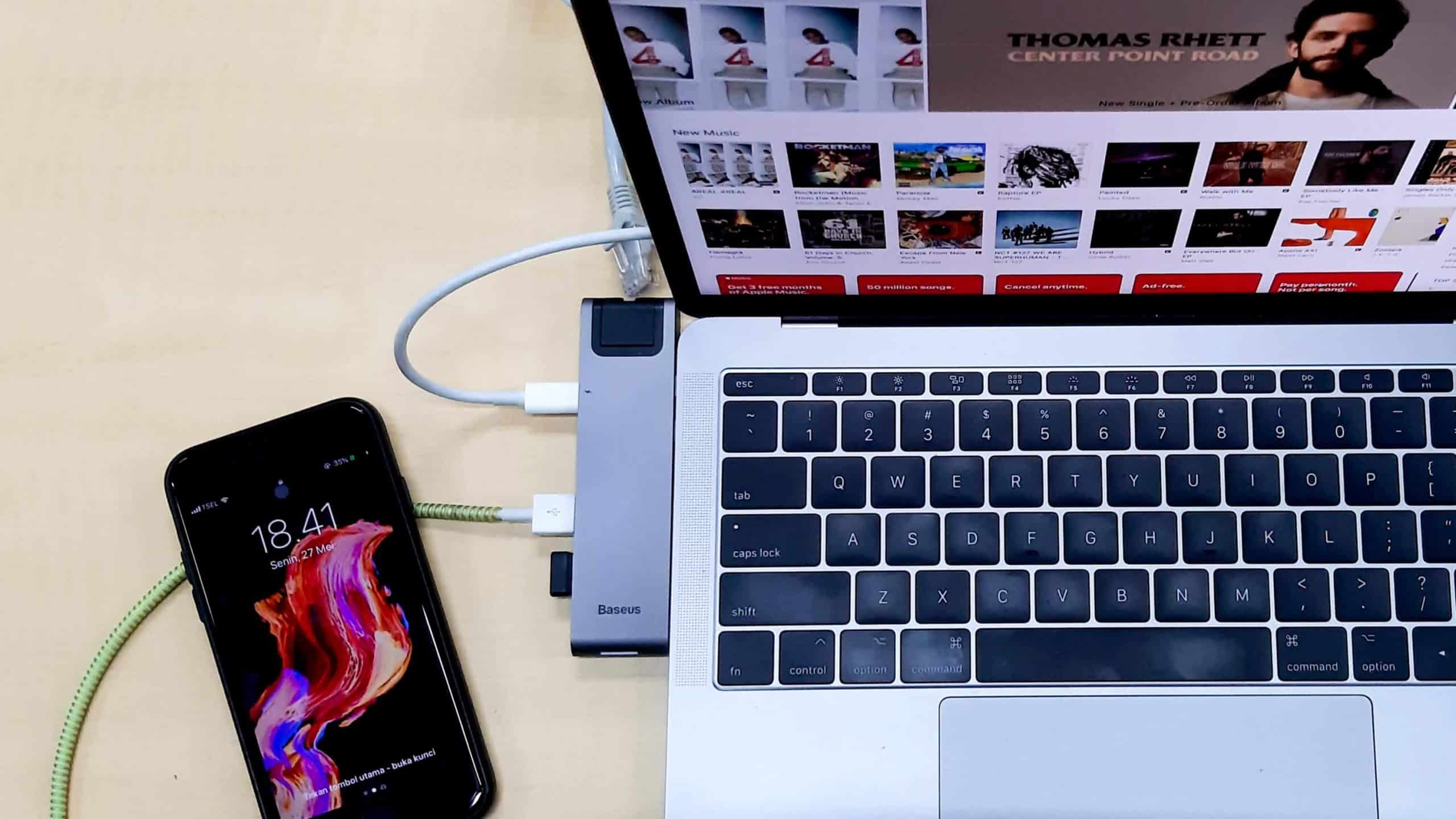 Using Third-Party Apps: phones that connect to computer