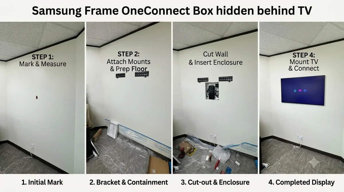 Can You Use a Regular VESA Mount?: samsung frame tv installation instructions