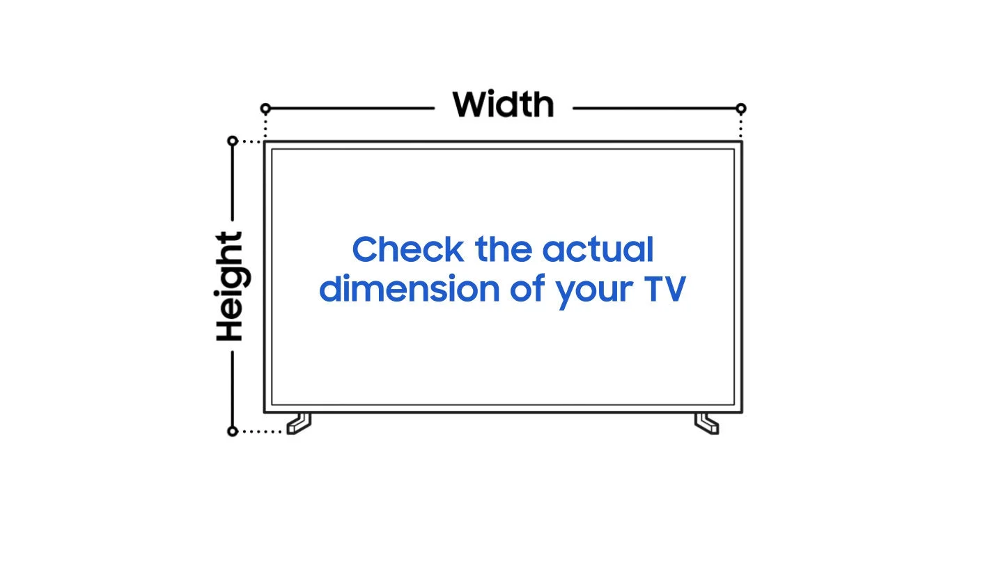 How to Measure Your Room for a TV: what are tv screen sizes